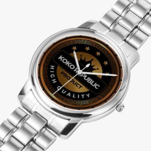 kokorepublic 169. Fashion Ultra-thin Stainless Steel Quartz Watch